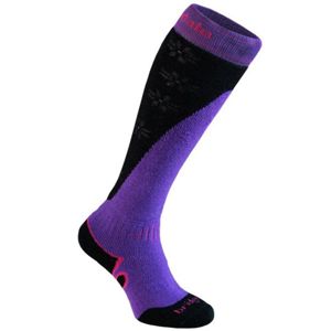 Ponožky Bridgedale Mountain Women's 041 purple/black