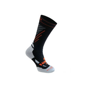Ponožky BRIDGEDALE XC Race 850 Black / Stone XL (9-10 UK)