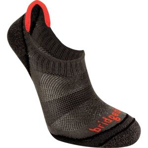 Ponožky Bridgedale Trailsport Ultra Light Cool Comfort No Show gunmetal/866 12,5-14,5