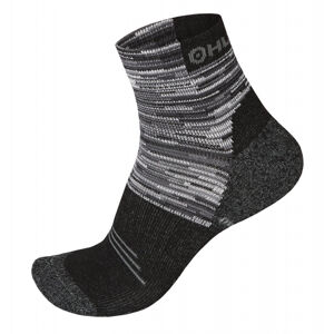 Husky  Hiking čierna/šedá, M(36-40) Ponožky