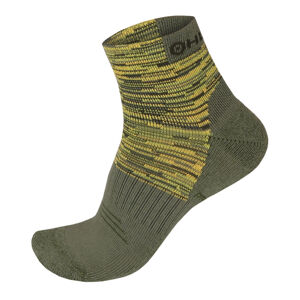 Husky  Hiking khaki/zelená, M(36-40) Ponožky