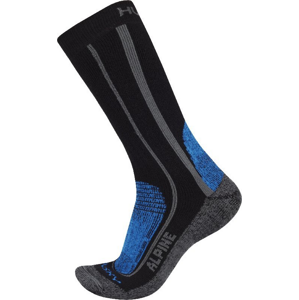 Husky  Alpine New modrá, L(41-44) Ponožky