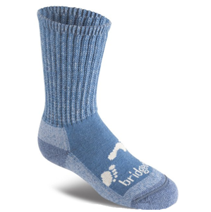 Ponožky Bridgedale Hike All Season Junior Merino Comfort Boot storm blue/450 XL (9-10 UK)