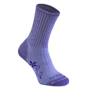 Ponožky Bridgedale Hike Midweight Merino Comfort Boot Women's violet/095 S (3-4,5)