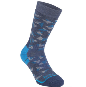 Ponožky Bridgedale Hike Midweight Merino Performance Boot denim/blue/119 6,5-9