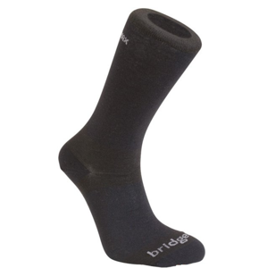 Ponožky Bridgedale Liner Base Layer Coolmax Liner Boot x2 black/846 XL (12-14,5) UK