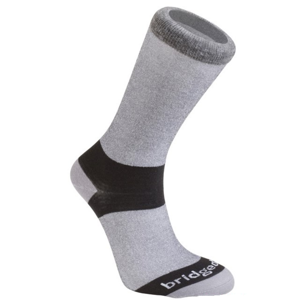Ponožky Bridgedale Liner Base Layer Coolmax Liner Boot x2 grey/806 XL (12-14,5) UK