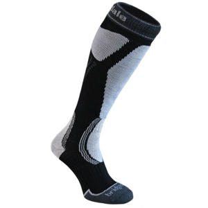 Ponožky Bridgedale Ski Easy On black / light grey/035 S (3-6 UK)