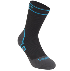 Ponožky Bridgedale Storm Sock MW Boot black/845 9,5-12