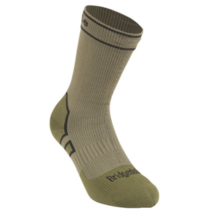Ponožky Bridgedale Storm Sock MW Boot khaki/115 9,5-12