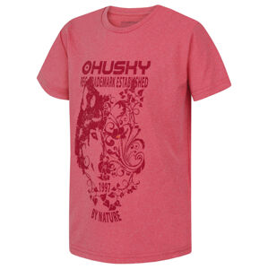 Husky  Tash K pink, 134 Detské funkčné tričko