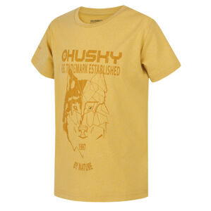Husky  Tash K yellow, 122 Detské funkčné tričko