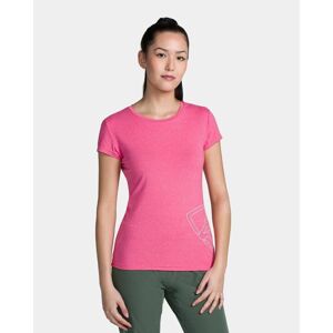 Dámske bavlnené tričko Kilpi LISMAIN-W Ružová 40