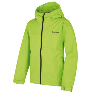 Husky  Zunat K jasno zelená, 134 Detská outdoorová bunda