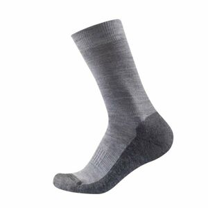 Stredne teplej vlnené ponožky Devold Multi Medium šedé SC 507 063 A 770A 38-40
