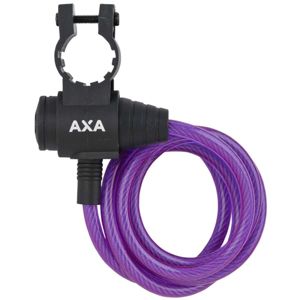 Zámok AXA Zipp 120/8 kľúč fialová 59712096SC
