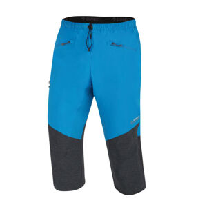 Pánske outdoorové oblečenie nohavice Direct Alpine Ascent Light 3/4 anthracite / ocean XXL