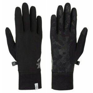 Športové bežecké rukavice Kilpi CASPI-U čierne XL