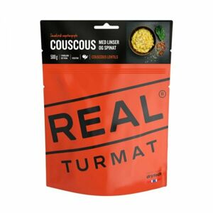 Real Turmat Couscous with lentils and spinach - kuskus so šošovkou a špenátom 121 g 5275