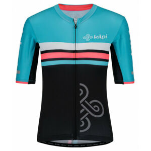 dámsky tímový cyklistický dres Kilpi CORRIDOR-W svetlo modrý