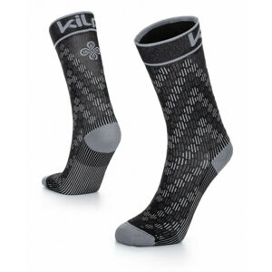 Unisex cyklistické ponožky Kilpi CYCLER-U čierne 43-46