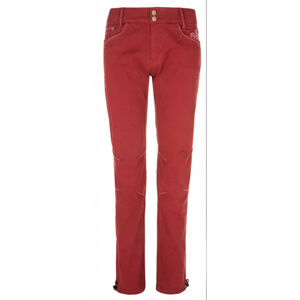 Dámske outdoorové nohavice Kilpi DANNY-W tmavo červené 42