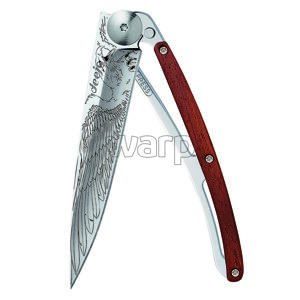 vreckový nôž Deejo 1AB105 Tatto 37g coralwood Eagle