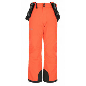 Dievčenské lyžiarske nohavice Kilpi ELARE-JG koralové 134