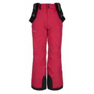 Dievčenské lyžiarske nohavice Kilpi ELARE-JG ružové 158