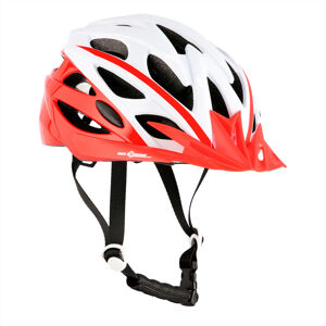 Cyklistická prilba NILS Extreme MTW210 biela-červená