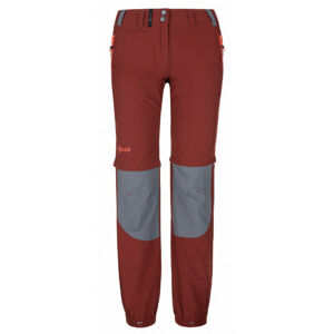 Dámske outdoorové nohavice Kilpi Wanaka-W červené 42/S