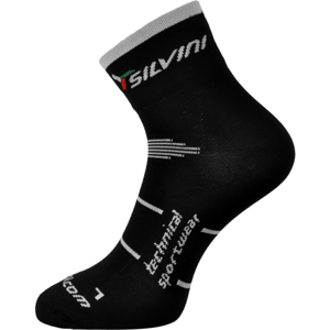Ponožky Silvini Orato UA445 black 45-47