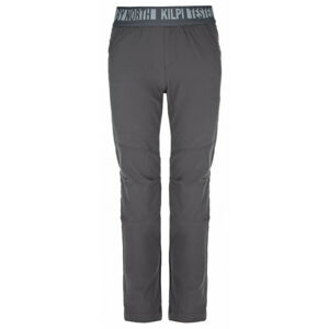 Chlapčenské outdoorové nohavice Kilpi KARIDO-JB tmavo šedé 86