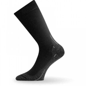Ponožky Lasting WHI 909 čierne vlnené S (34-37)