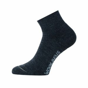 Ponožky merino Lasting FWP-816 šedé S (34-37)