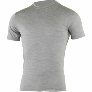 Pánske merino triko Lasting CHUAN-8484 sv. šedé XXL