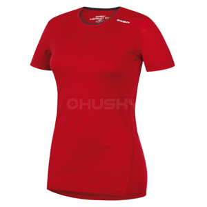 Dámske termo tričko Husky Merino červená XL