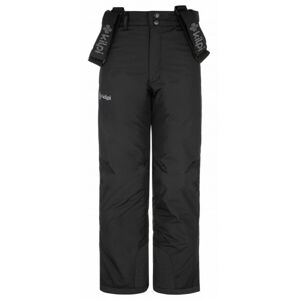 Chlapčenské lyžiarske nohavice Kilpi MIMAS-JB čierne 158