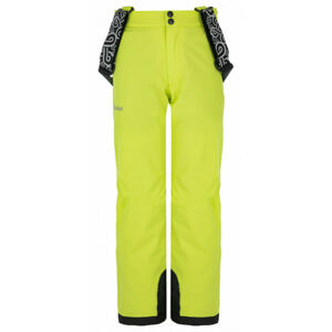 Detské lyžiarske nohavice Kilpi MIMAS-J svetlo zelené 158
