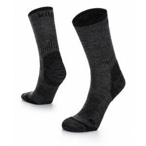 Unisex Outdoorové ponožky Kilpi MIRIN-U čierne 43-46