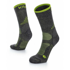 Unisex Outdoorové ponožky Kilpi MIRIN-U svetlo zelené 43-46