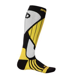 Ponožky Sensor Snow Pro čierna/žltá/biela 14200066 3/5 UK