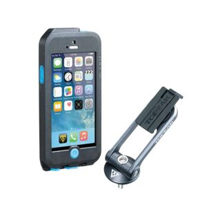 Obal Topeak Weatherproof RideCase pre iPhone 5 čierna / modrá TT9838BU