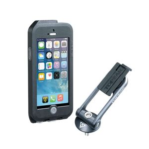 Obal Topeak Weatherproof RideCase pre iPhone 5 + SE čierna / šedá TT9838BG