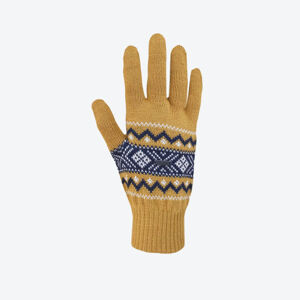 Pletené Merino rukavice Kama R113 102 žlté L