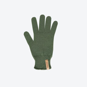Pletené Merino rukavice Kama RB209 105 zelené M
