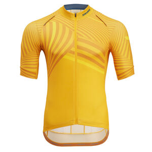 Pánsky cyklistický dres Silvini Chiani MD1418 yellow/tiger