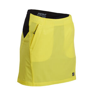 Dámska cyklistická sukňa Silvini Invia WS1624 yellow/black XXL