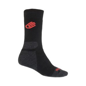 Ponožky Sensor Merino Wool Expedition čierne 13200081 3/5 UK