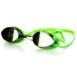 Plavecké okuliare Spokey Sparky zelené, zrkadlová sklá